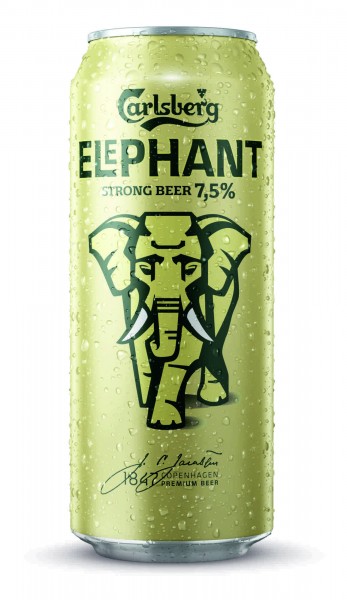 24x 0,5L Dosen Carlsberg Elephant Beer Starkbier 7.5% Vol EINWEG