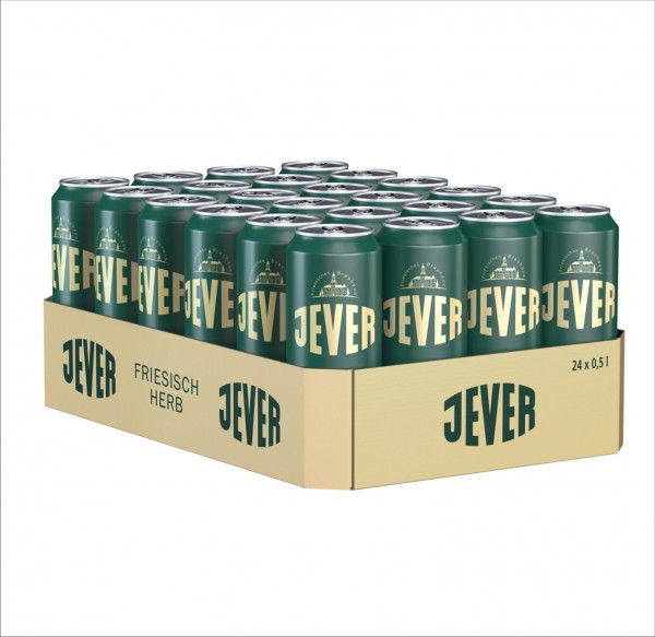 24 x Jever Pilsener Dosen 0,5L 4,9% Vol Pfand EINWEG