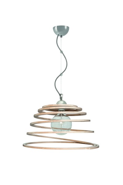 500/1 - Lampex Pendelleuchte Reno 1 metal/wood 80 x 44 cm