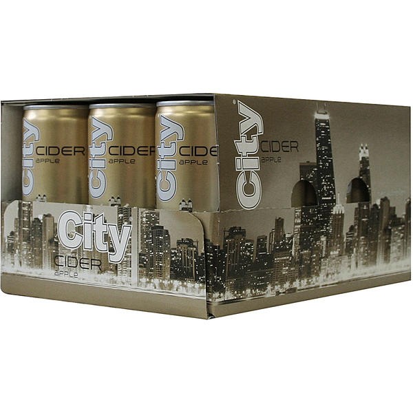 12 Dosen 0,2L City Cider Apfelweinhaltiges Getränk alc. 3,5% vol pfandfrei