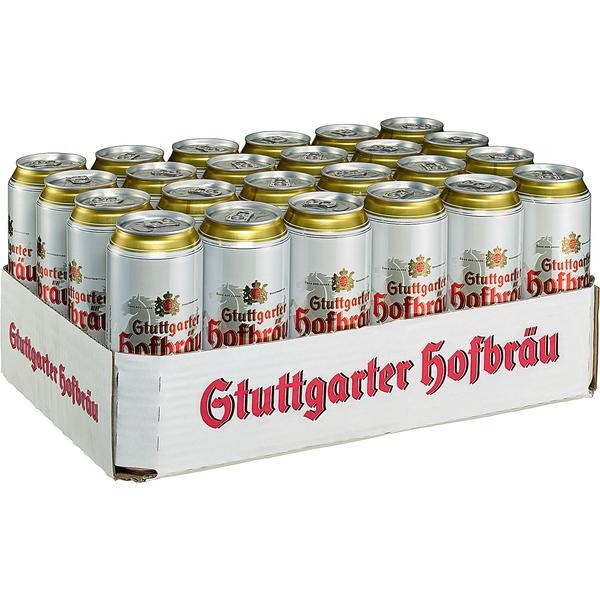 2 x 24x0,5L = 48 Dosen Stuttgarter Hofbräu Pilsner 4,9% Vol._EINWEG