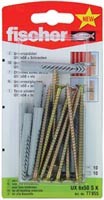 Universaldübel UX 6 x 35 RSK mit Schrauben