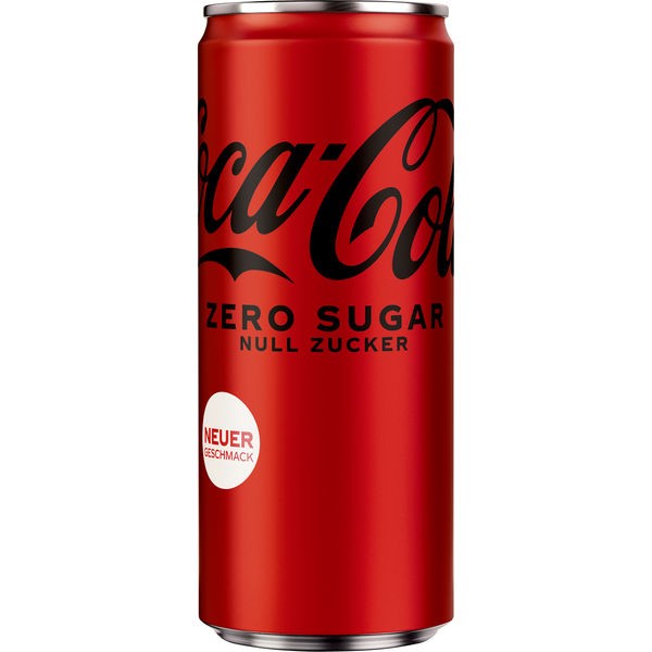 2 x Coca-Cola Zero Ohne Zucker 24 x 0,33L = 48 Dosen EINWEG