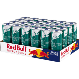 24 x Red Bull Winter Edition Feige-Apfel 250 ml Dosen Einwegpfand