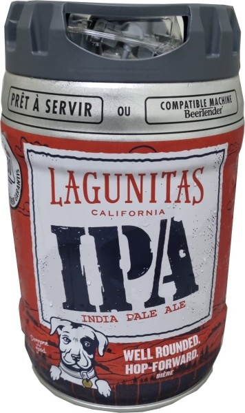 Lagunitas Bière blonde IPA 6.2% fût pression 5l Partyfass Einweg