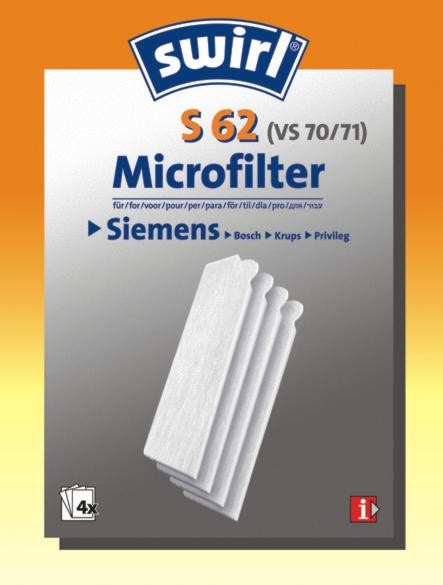 Swirl Microfilter S62 Airspace