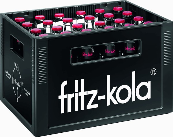 24 x Fritz-Kola Null Zucker SuperZero 0,33L Flaschen inkl. Mehrwegfand