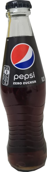 24 x Pepsi-Cola Zero Zucker 0,2L Glasflasche in Originalkiste MEHRWEG
