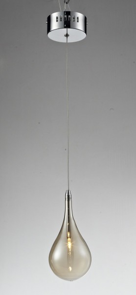 300/1 - Lampex Pendelleuchte Ferrara 1 metal/glass 120 x 10 cm