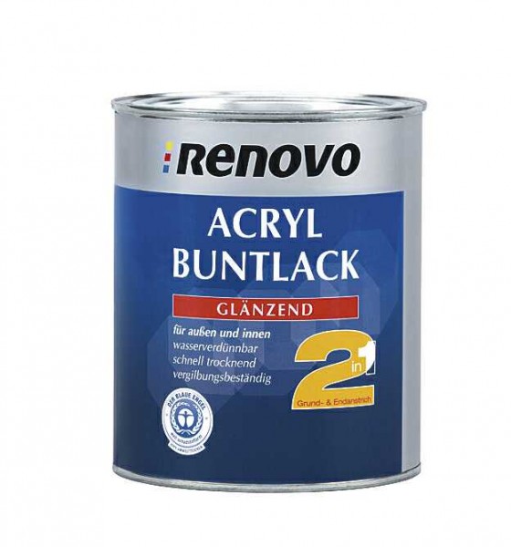 Acryl Glanzlack 2in1 3005 weinrot 375 ml