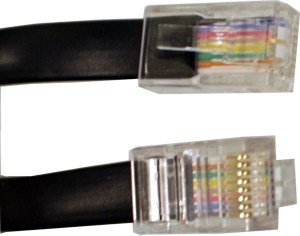 Modularkabel 6,0m Verbindung Telefon und Dose