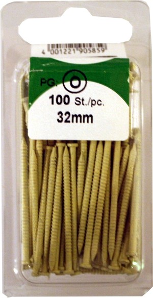 100 Stück Dekornägel beige 32 mm