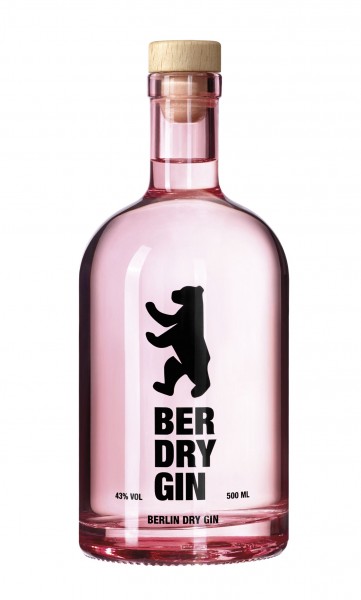 BER Dry Gin Berlin Dry Gin 0,5 L Flasche 43% vol Präsentkarton