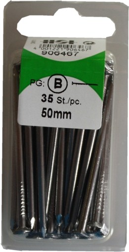 Senkkopfstifte Eisen blank 50mm HP 70g