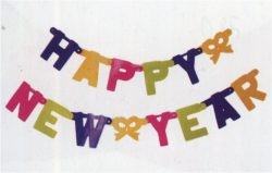 Buchstabenkette ...Happy New Year