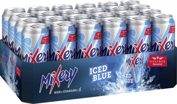 24 x Karlsberg Nastrov Flavour Iced Blue energy 0,5L Dose 5 % vol. Einweg