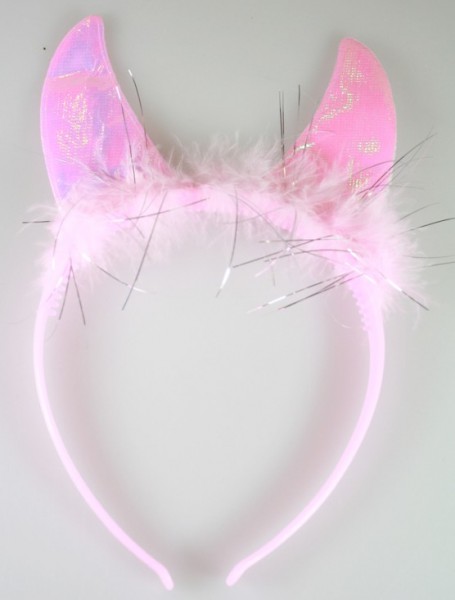 Haarreif rosa, mit Katzenohren