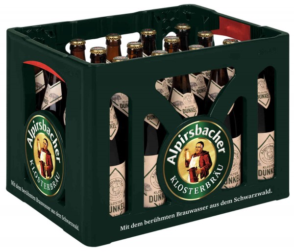18 x Alpirsbacher Kloster Dunkel 0,5L 5,2% vol. Originalkiste MEHRWEG