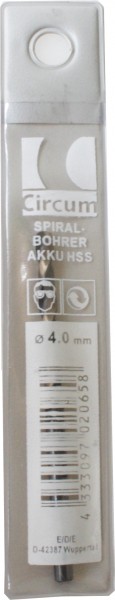 Spiralbohrer Akku 4mm