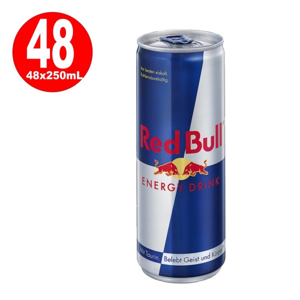 2 x Red Bull Energy Drink 24 x 250 ml = 48 Dosen_EINWEG
