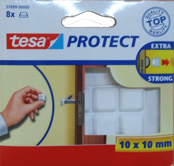 tesa Protect® rechteckig,weiß