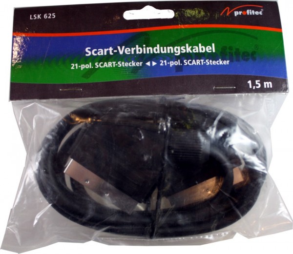 Scart-Verbindungskabel 1,5m