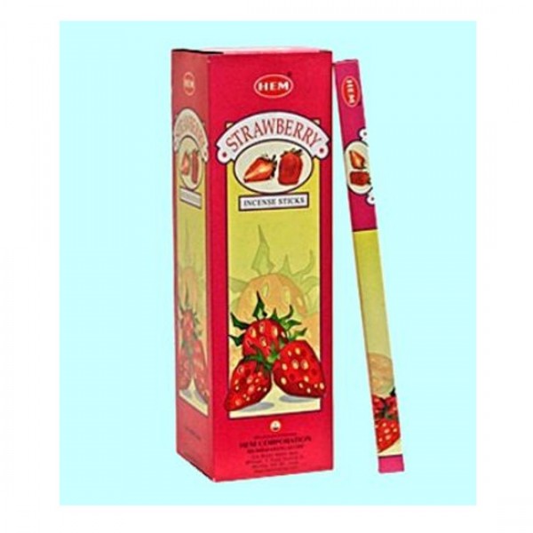 25 x Räucherstäbchen HEM Strawberry