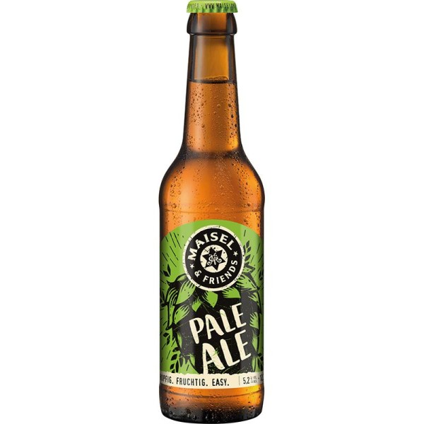 Maisel+Friends 24 x Pale Ale Craftbier 5,2%vol. Alk. Originalkiste - Ein Brett an Hopfen-Aroma MEHRW